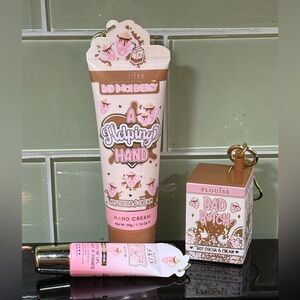 P. Louise Helping Hand Cream,mini lip conditioner & lip balm- Hot Cocoa & Cream